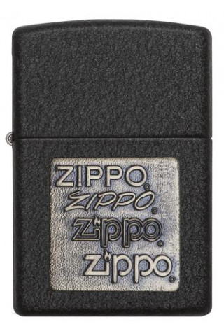 362 Zippo Black Crackle