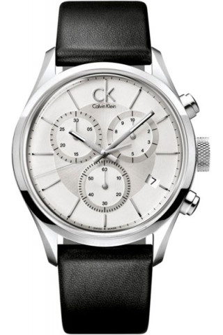 Мужские часы Мужские швейцарские наручные часы Calvin Klein K2H27120 с хронографом