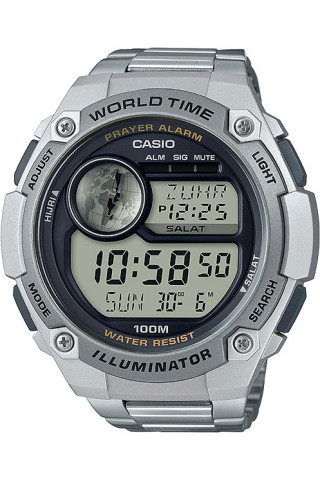 Мужские японские наручные часы Casio CPA-100D-1A с хронографом