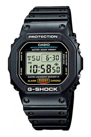 Мужские часы Мужские японские наручные часы Casio G-SHOCK DW-5600E-1V