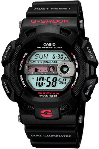 Мужские японские наручные часы Casio G-SHOCK G-9100-1E