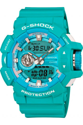 Мужские японские наручные часы Casio G-SHOCK GA-400A-2A с хронографом