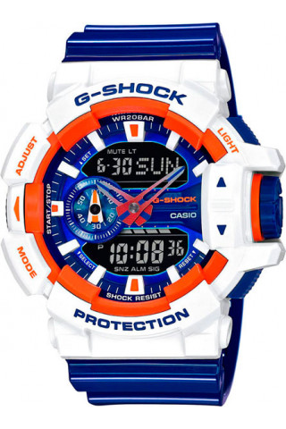 Мужские японские наручные часы Casio G-SHOCK GA-400CS-7A с хронографом