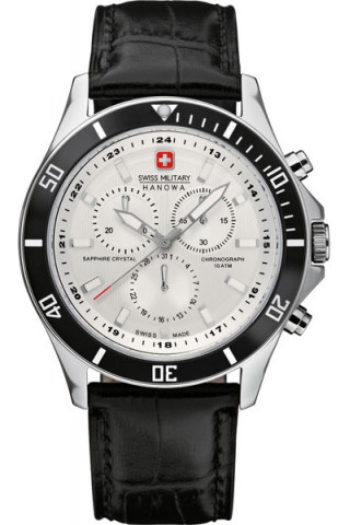 Мужские швейцарские наручные часы Swiss Military Hanowa 06-4183.7.04.001.07 с хронографом