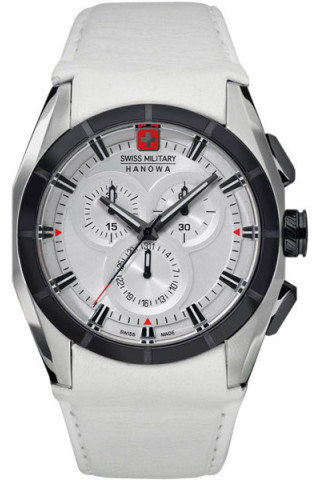 Мужские швейцарские наручные часы Swiss Military Hanowa 06-4191.33.001 с хронографом