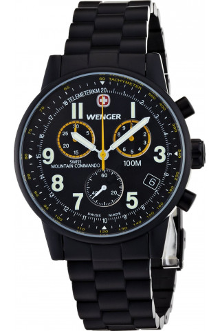 Мужские швейцарские наручные часы Wenger W-70705 с хронографом