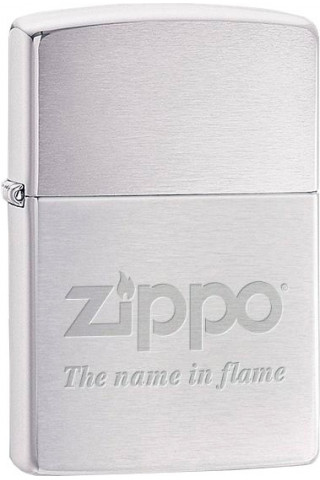 Бензиновая зажигалка Zippo Z_200-Name-In-Flame