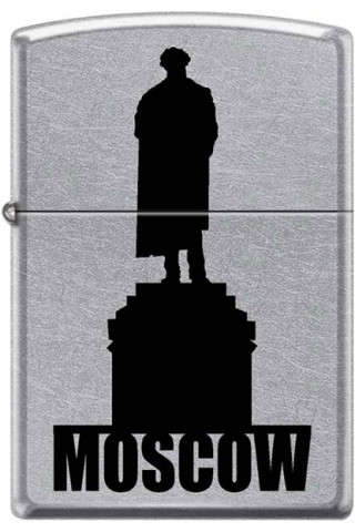 Бензиновая зажигалка Zippo Z_207-Moscow-Silhouette