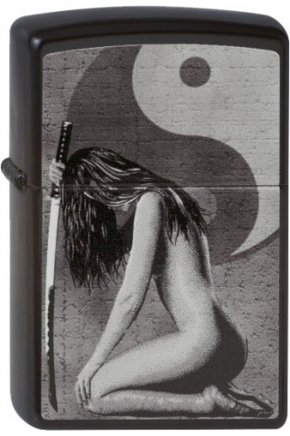 Бензиновая зажигалка Zippo Z_218-Woman-Sword