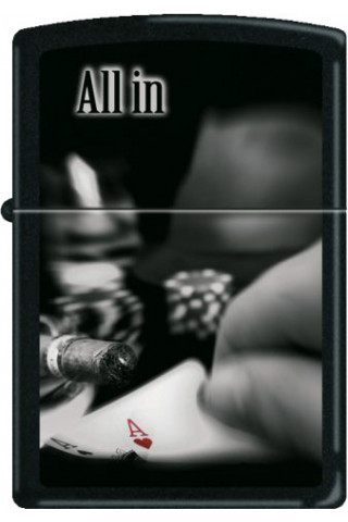 Бензиновая зажигалка Zippo Z_218-ALL-IN-ALL